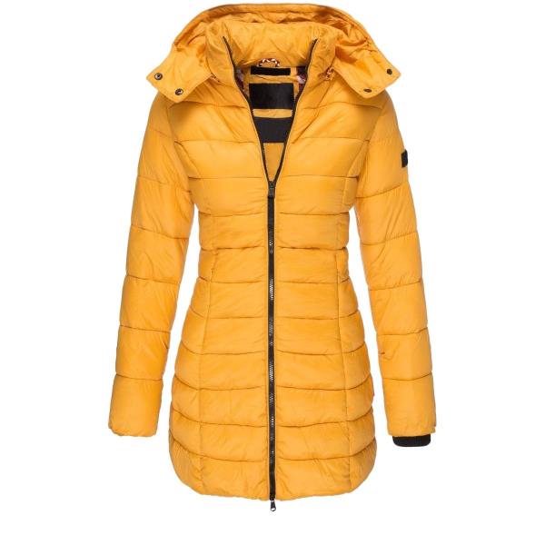 Liora™ – Warme Lange Winterjas met Capuchon