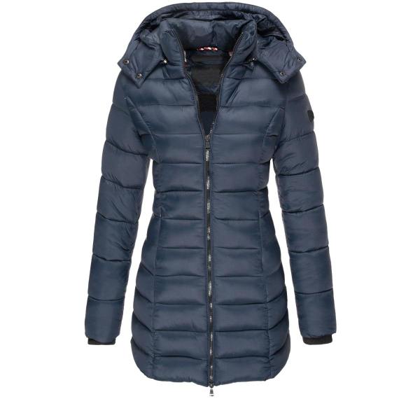 Liora™ – Warme Lange Winterjas met Capuchon