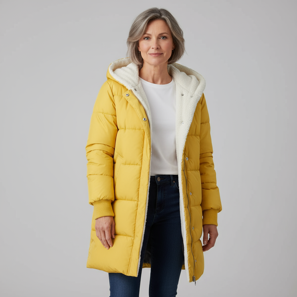 Asizo™ – Warme Pufferjas met Sherpa Voering