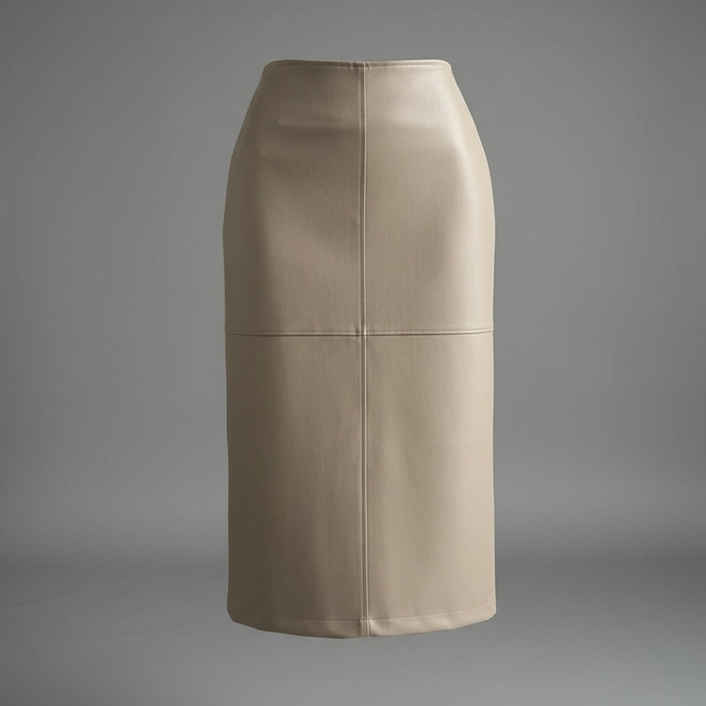 Élodie™ – Midi Rok met Elegante Snit