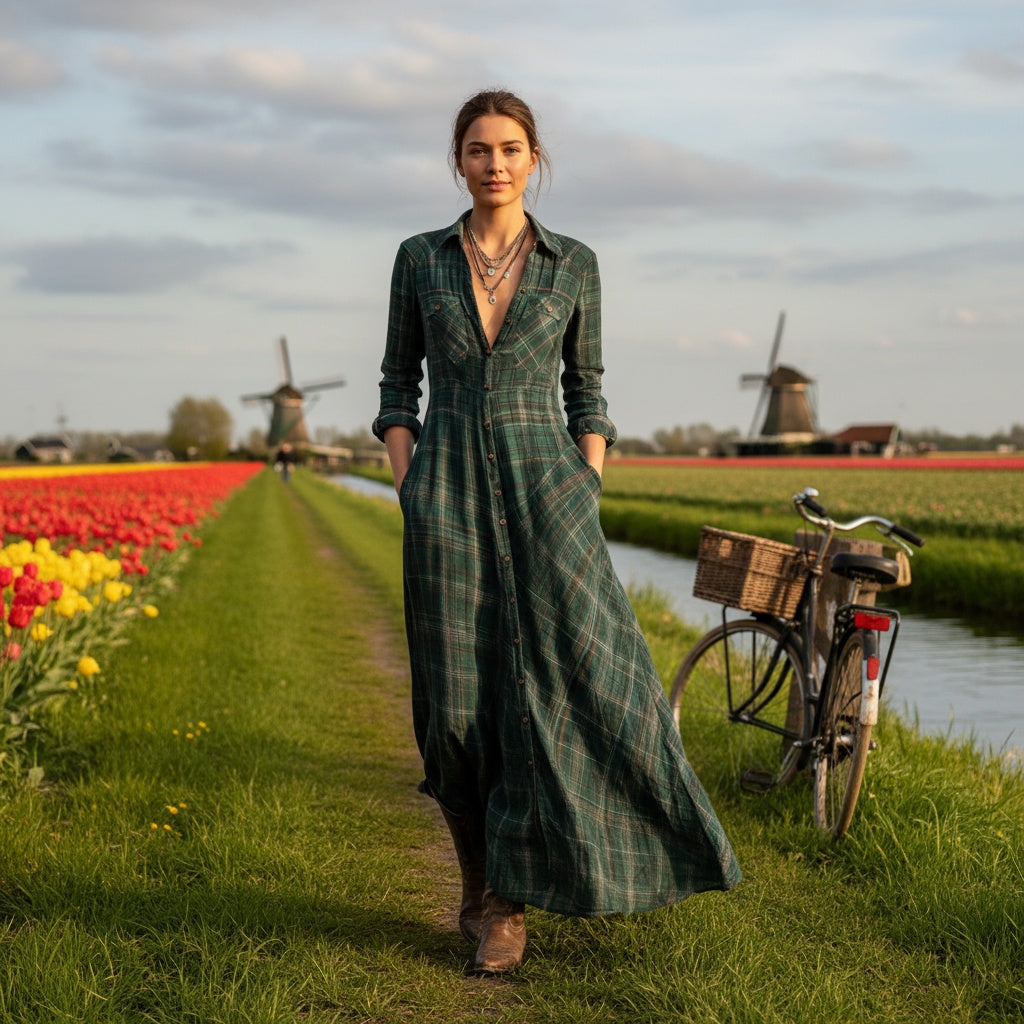 Cécile™ – Elegante Maxi Jurk