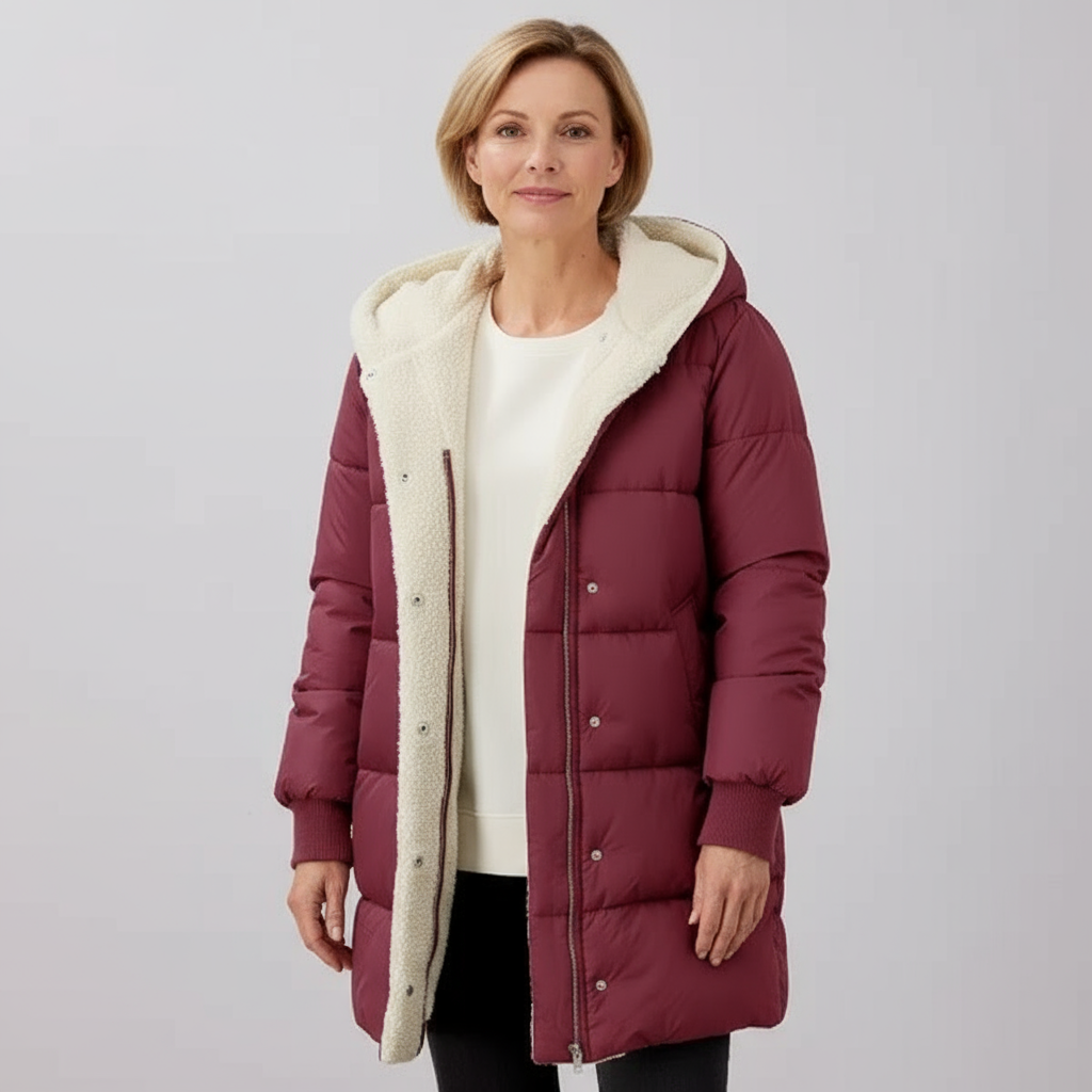 Asizo™ – Warme Pufferjas met Sherpa Voering