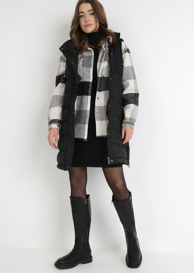 Giulia – Minimalistische Zwarte Hoge Laarzen