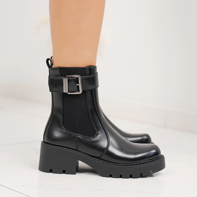 Sienna | Elegante Chelsea-laarzen met Gesp