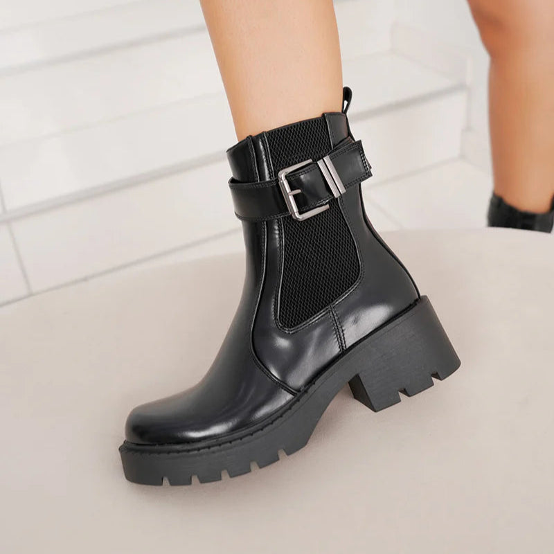 Sienna | Elegante Chelsea-laarzen met Gesp