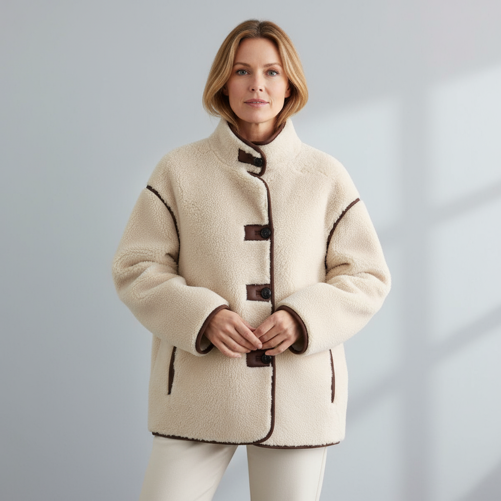 Liora™ – Warme Teddy Jas