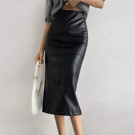 Élodie™ – Midi Rok met Elegante Snit
