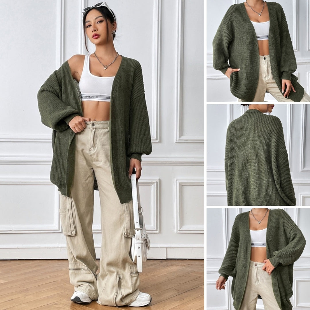 Vogora Sage Gebreid Vest