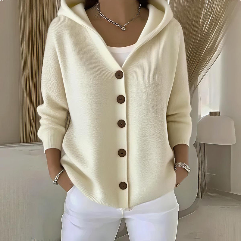 Vogora Fleur Gebreide Hoodie