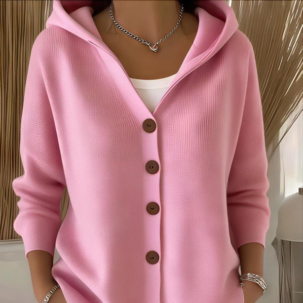 Vogora Fleur Gebreide Hoodie