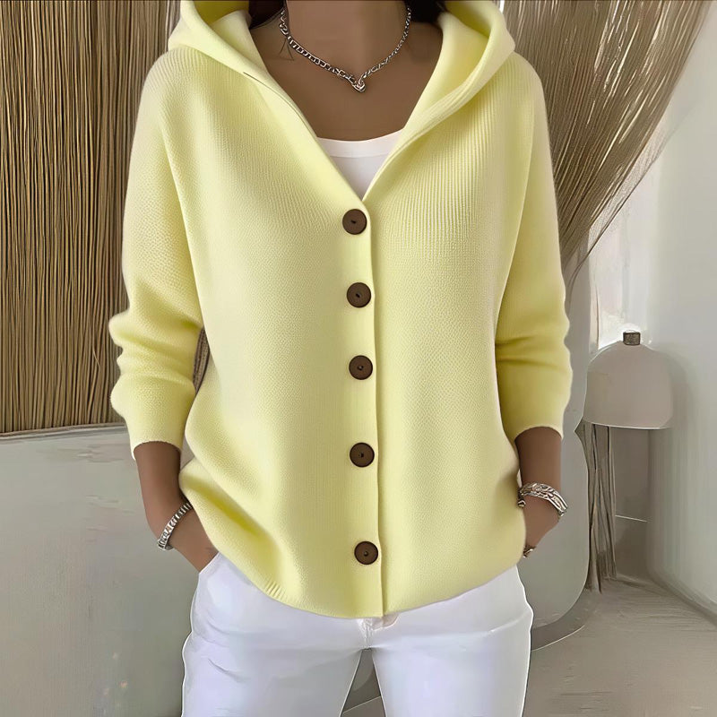 Vogora Fleur Gebreide Hoodie