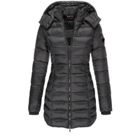 Liora™ – Warme Lange Winterjas met Capuchon