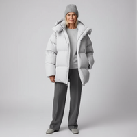 Elyra™ – Dikke Gewatteerde Winterjas met Capuchon