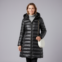 Lyra™ – Ultralichte Gewatteerde Winterjas met Capuchon