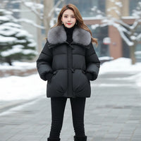 Valeria™ | Luxe Winterjas met Bontkraag