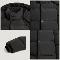 Elyra™ – Dikke Gewatteerde Winterjas met Capuchon