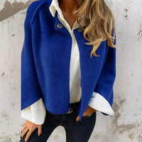 Aveline™ – Elegantie in een korte kasjmier-look jas