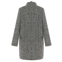 Cheska™ – Tijdloze Wolmix Jas