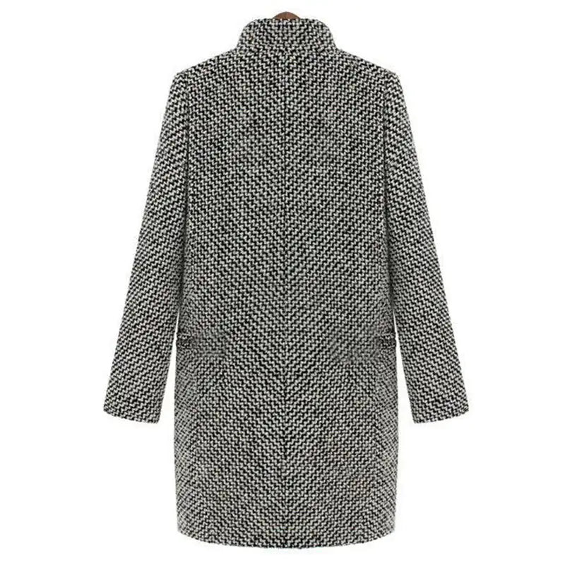 Cheska™ – Tijdloze Wolmix Jas