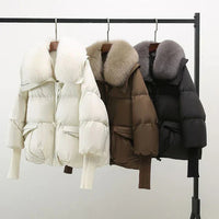 Valeria™ | Luxe Winterjas met Bontkraag