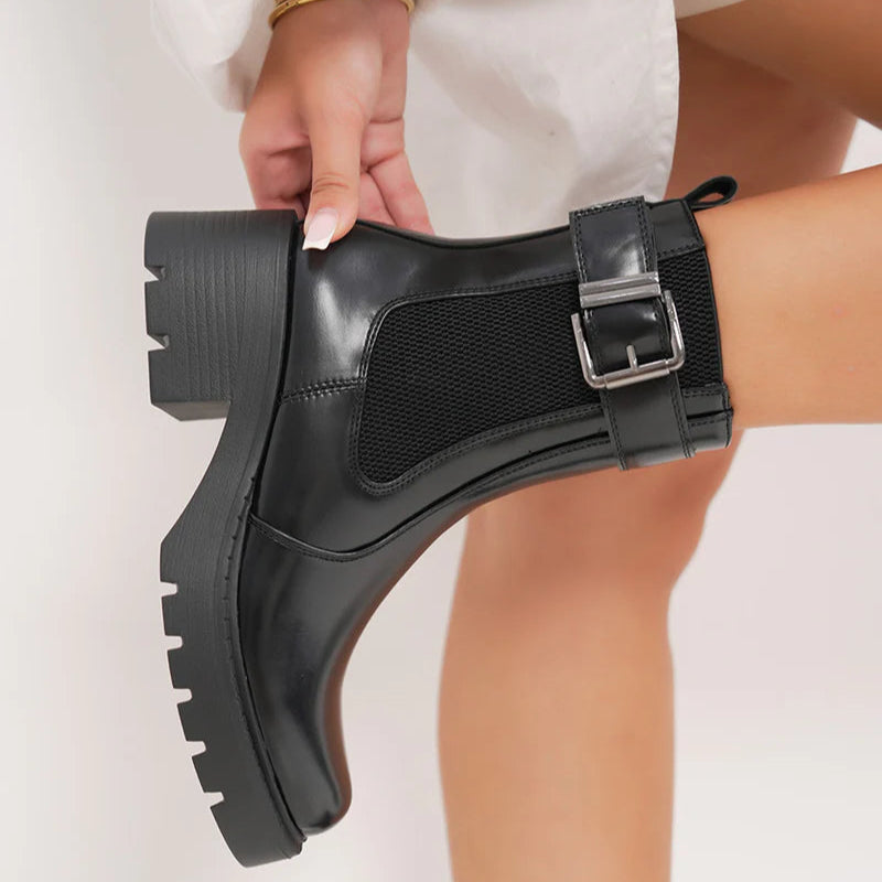 Sienna | Elegante Chelsea-laarzen met Gesp