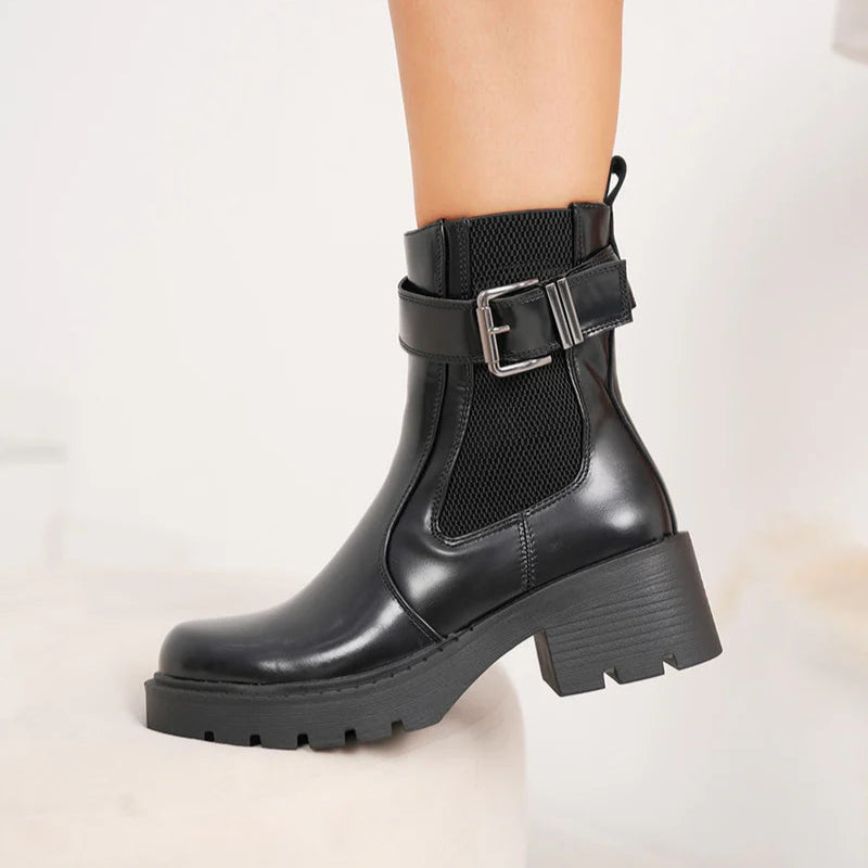 Sienna | Elegante Chelsea-laarzen met Gesp