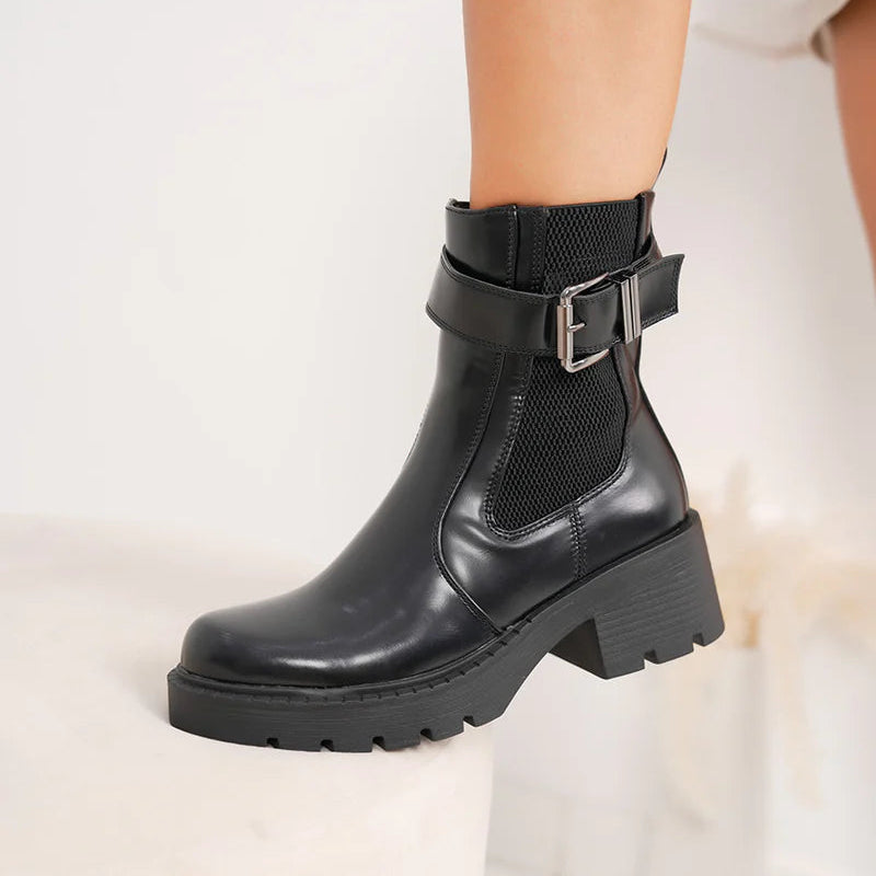 Sienna | Elegante Chelsea-laarzen met Gesp