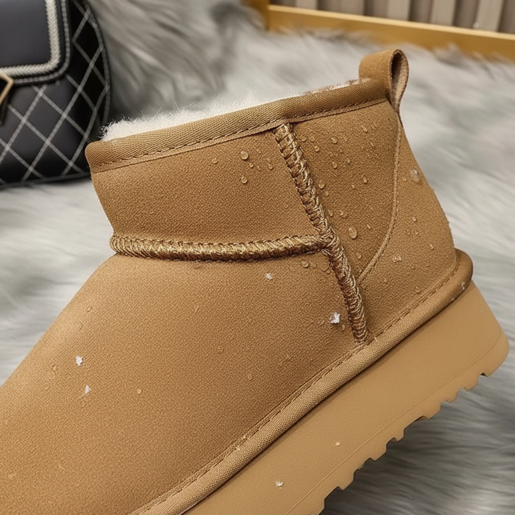 Nordivia Cosy Platform Boots Luxe suèdine