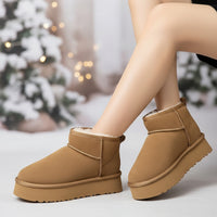 Nordivia Cosy Platform Boots Luxe suèdine