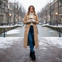 Nordivia Cosy Platform Boots Luxe suèdine