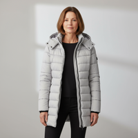 Liora™ – Warme Lange Winterjas met Capuchon